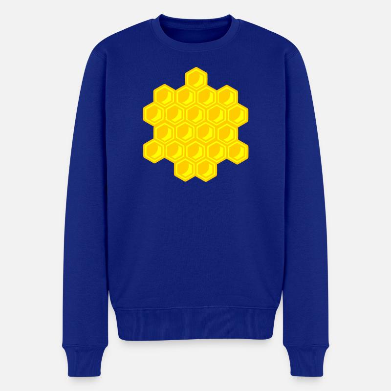 Rayon de miel - Pull Premium bio Homme - bleu roi