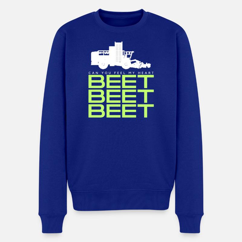 Rübenroder T-Shirt - Männer Premium Bio Pullover - Royalblau