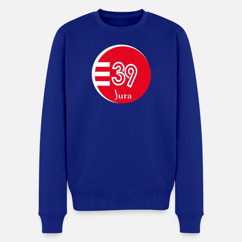 Jura - Männer Premium Bio Pullover - Royalblau