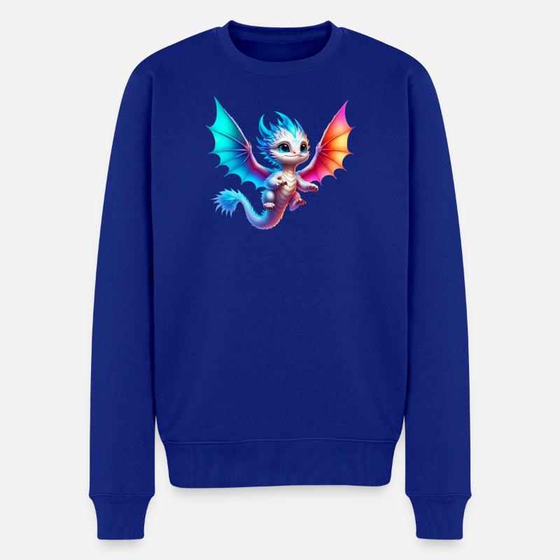 Dragon - Pull Premium bio Homme - bleu roi