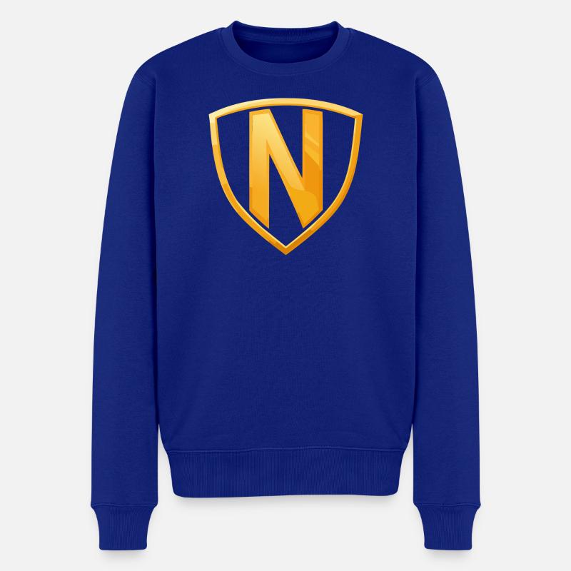 NERDY pour toujours - NERDY HERO - Pull Premium bio Homme - bleu roi
