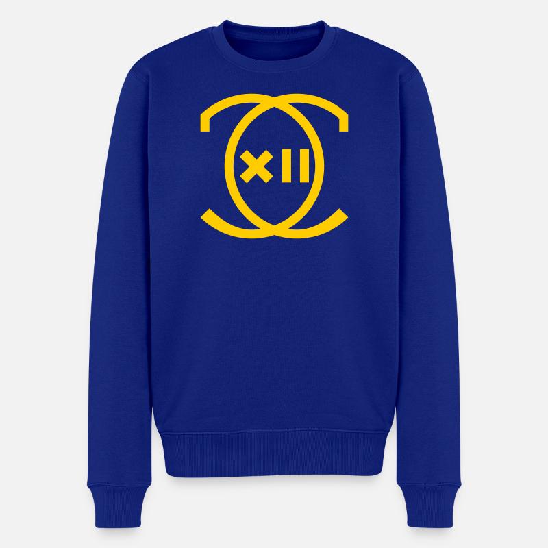 Charles XII - Pull Premium bio Homme - bleu roi