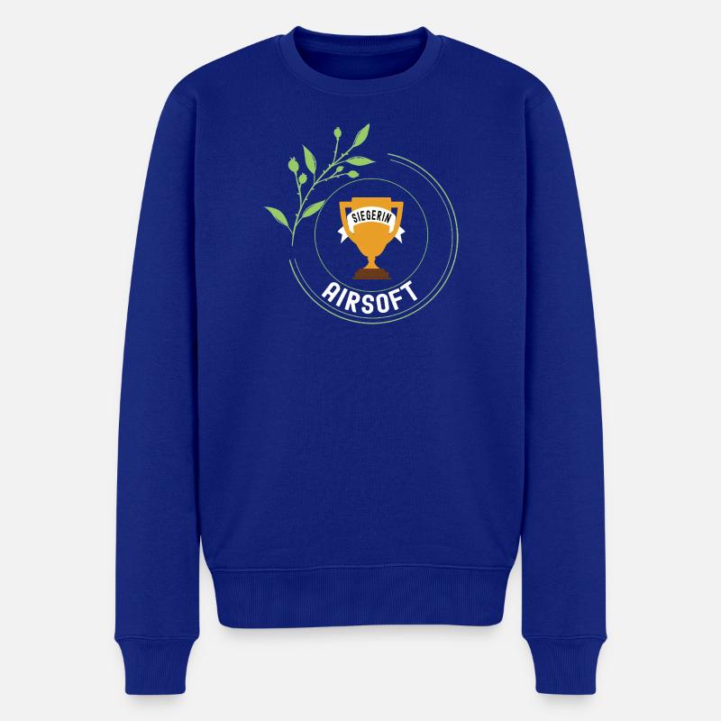 Airsoft Siegerin Gewinner Turnier Meisterschaft - Männer Premium Bio Pullover - Royalblau