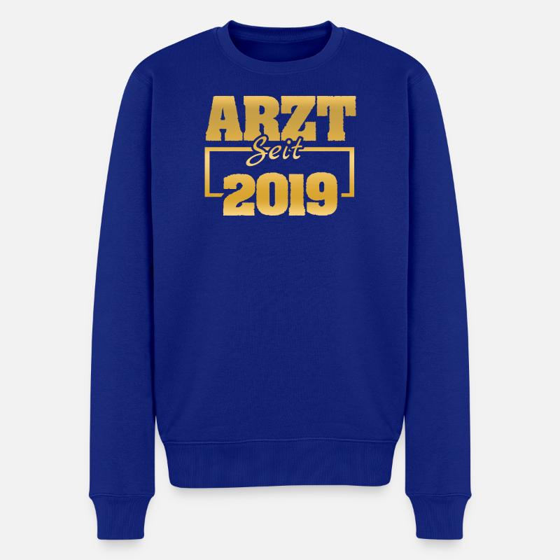 2019 - Pull Premium bio Homme - bleu roi