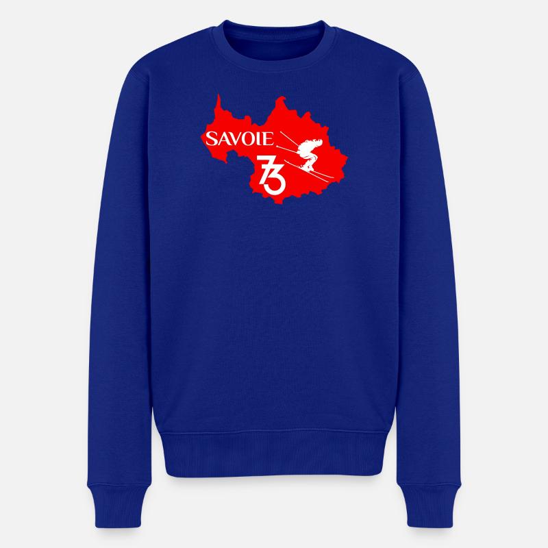 Savoyen 73 - Männer Premium Bio Pullover - Royalblau