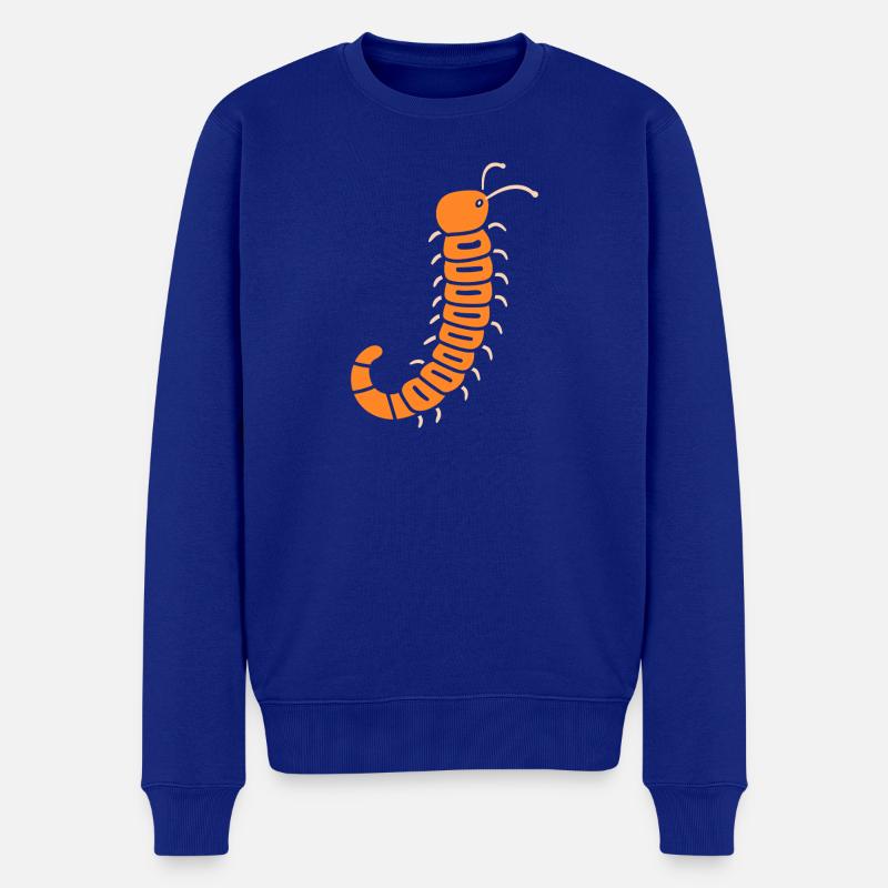 mille-pattes - Pull Premium bio Homme - bleu roi