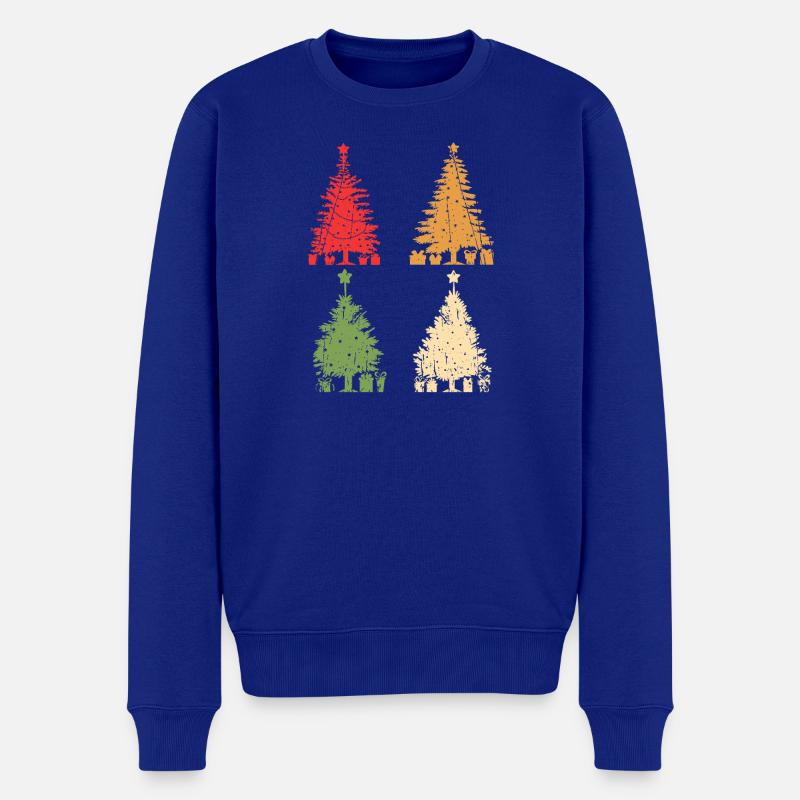 Père Noël Noël - Pull Premium bio Homme - bleu roi