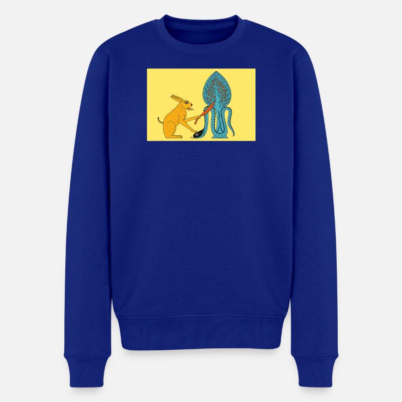 Ra_and_Apophis - Männer Premium Bio Pullover - Royalblau