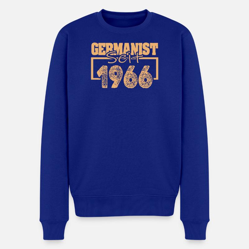 Studi 1966 - Männer Premium Bio Pullover - Royalblau