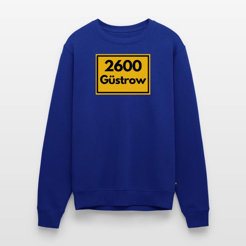 OLD POSTCODE ZIP CODE 2600 GÜSTROW RENAISSANCE Men's Premium Organic Jumper