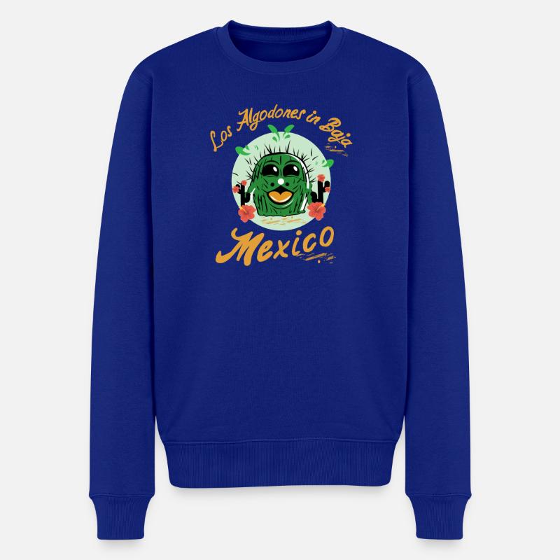 Los Algodones en Basse-Californie - Pull Premium bio Homme - bleu roi