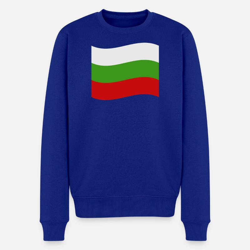 Drapeau bulgare - Pull Premium bio Homme - bleu roi