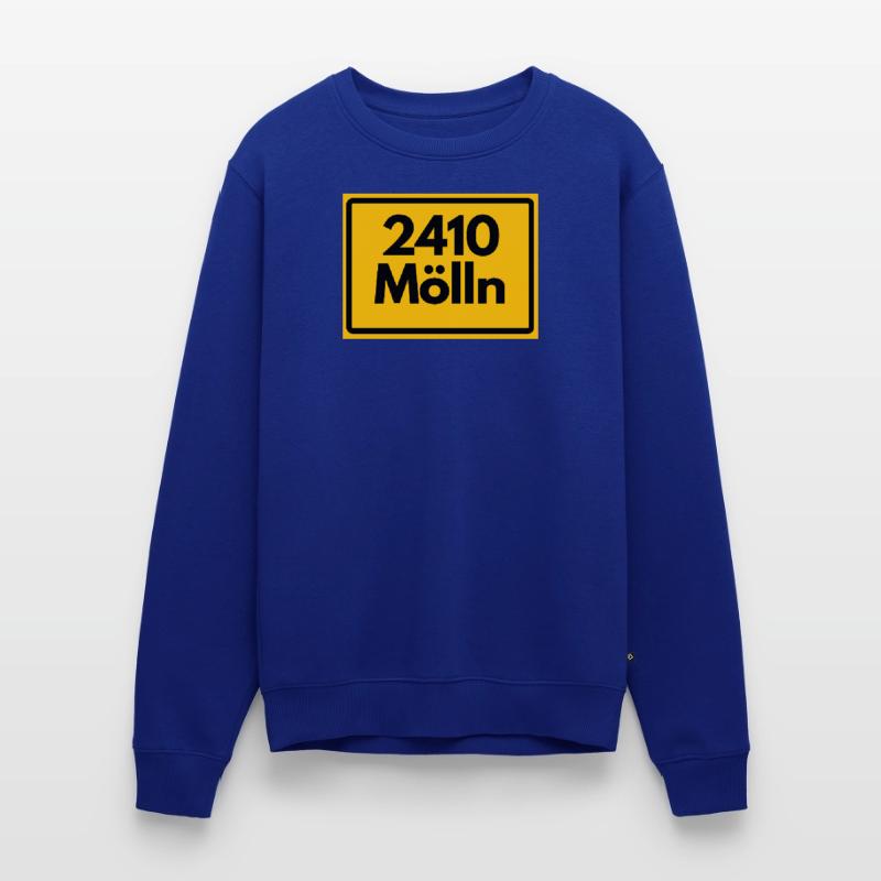 OLD POSTCODE ZIP CODE 2410 MÖLLN TIL EULENSPIEGEL Men's Premium Organic Jumper