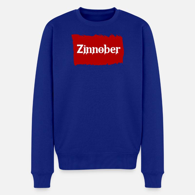 Cinabre - Pull Premium bio Homme - bleu roi