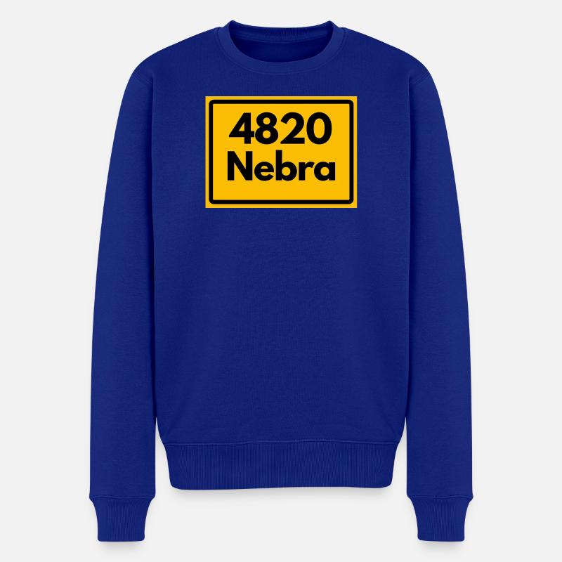 ANCIEN CODE POSTAL 4820 NEBRA HEIMATSTOLZ - Pull Premium bio Homme - bleu roi