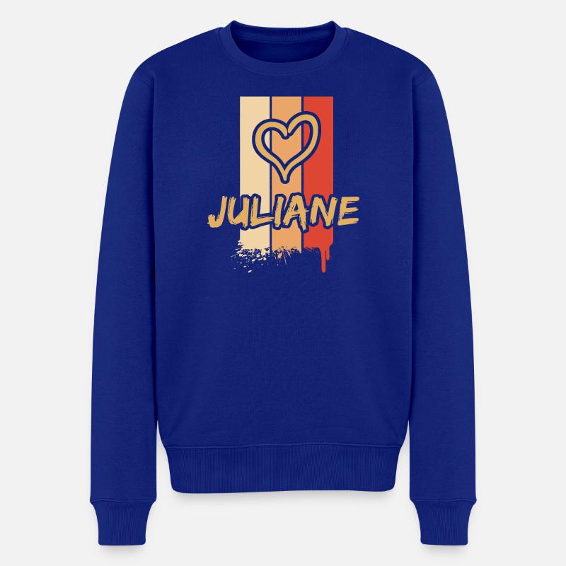 Geschenkidee Juliane - Männer Premium Bio Pullover - Royalblau