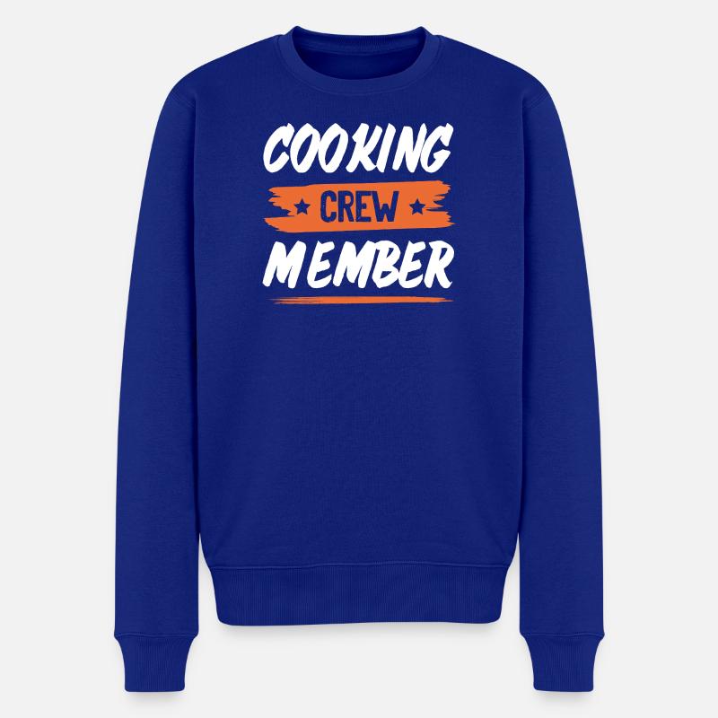 Équipe de cuisine - Pull Premium bio Homme - bleu roi