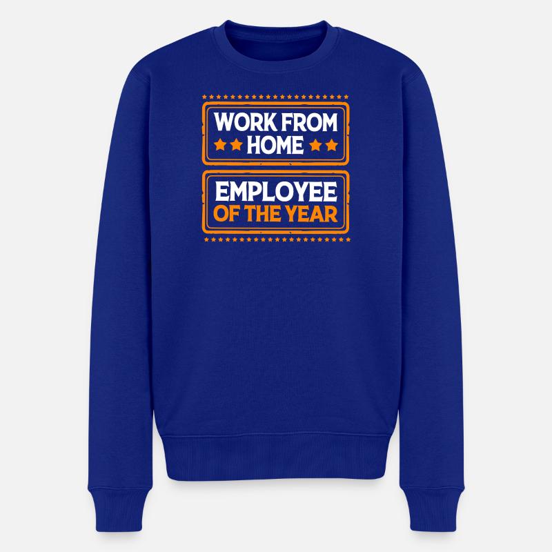 Mitarbeiter der Woche Mitarbeiter des Monats - Männer Premium Bio Pullover - Royalblau