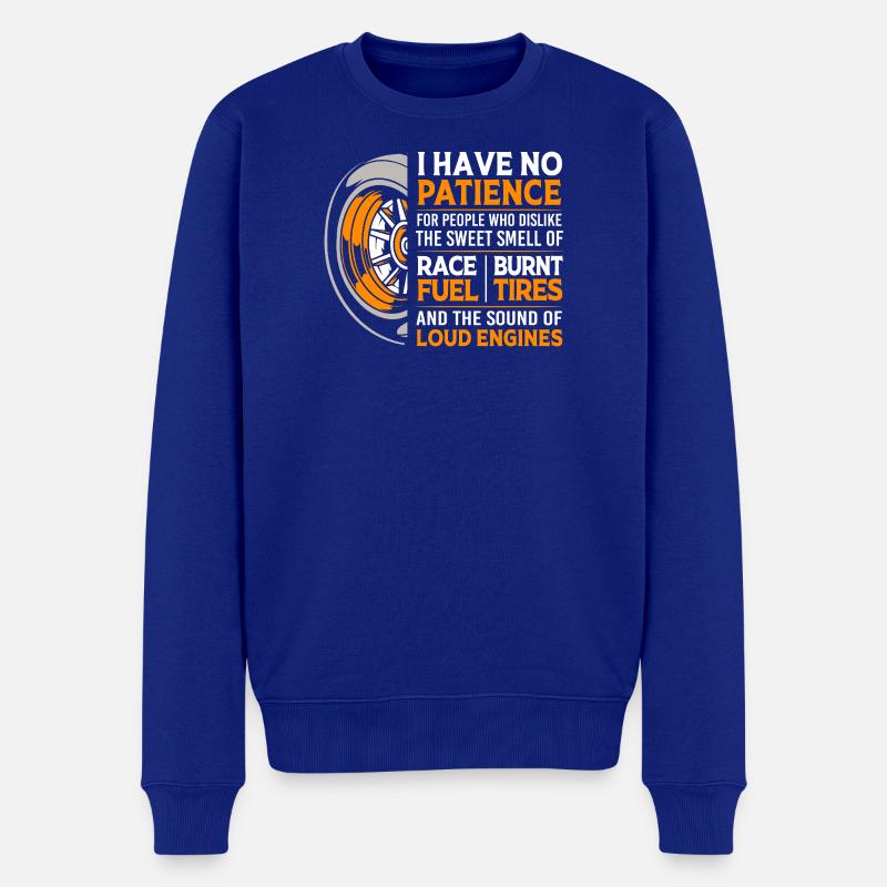 Drag Race - Männer Premium Bio Pullover - Royalblau