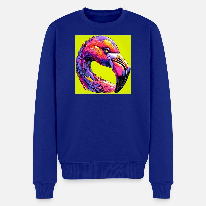 Flamant - Pull Premium bio Homme - bleu roi
