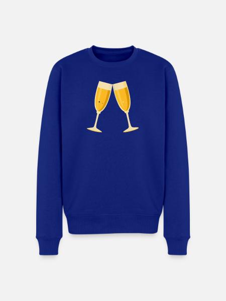 Toasts - Pull Premium bio Homme - bleu roi