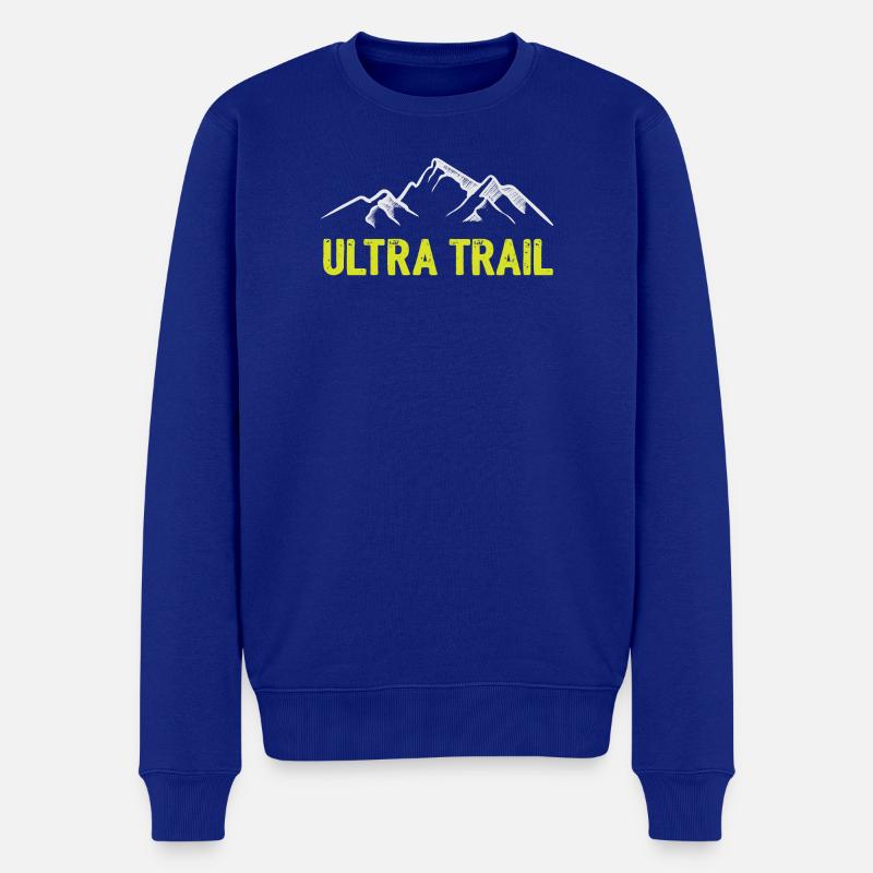 Ultra Trail - Pull Premium bio Homme - bleu roi