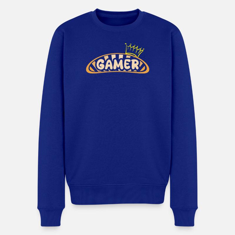 Profession : Joueur - Pull Premium bio Homme - bleu roi