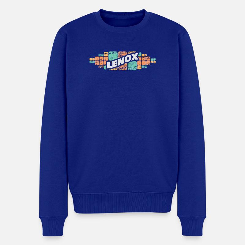 Lenox dans le rôle de Lenox - Pull Premium bio Homme - bleu roi