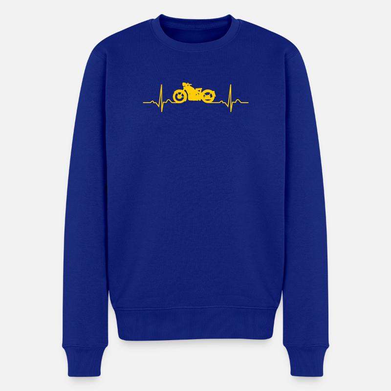 Nimbus Heartbeat - Männer Premium Bio Pullover - Royalblau