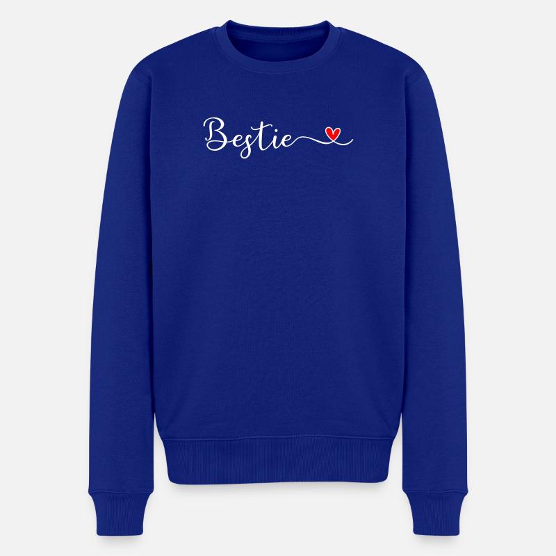 Meilleur ami - Pull Premium bio Homme - bleu roi