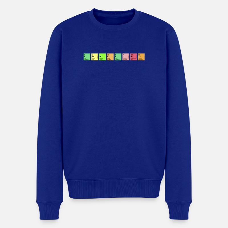 Frankfurt Chemie - Männer Premium Bio Pullover - Royalblau