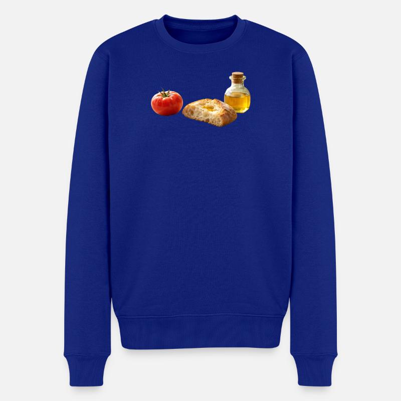 Moment - Männer Premium Bio Pullover - Royalblau