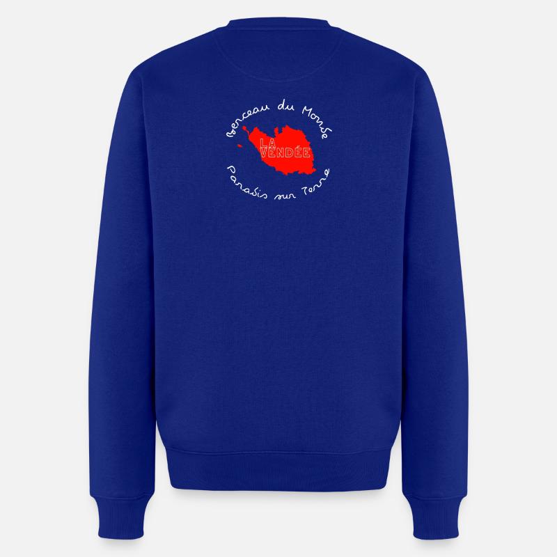 Die Vendée Circular Card - Männer Premium Bio Pullover - Royalblau