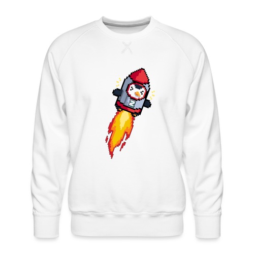 ZooKeeper Moon Blastoff - Men's Premium Sweatshirt