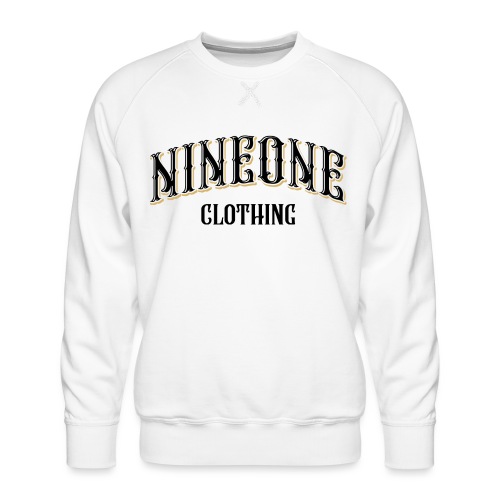 Nineone Classic Style 01 white - Männer Premium Pullover