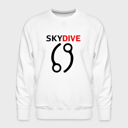 Skydive Pin 69 - Männer Premium Pullover