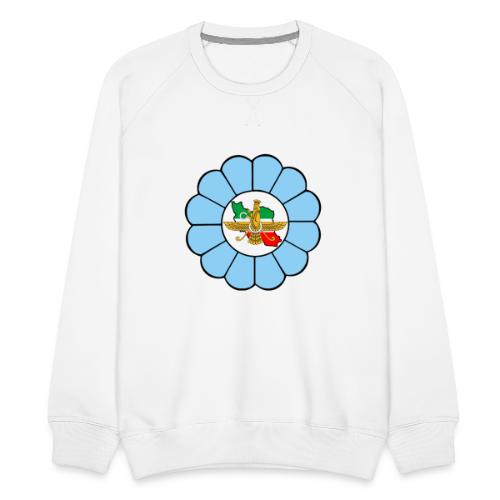 Faravahar Iran Lotus Colorful - Herre premium sweatshirt
