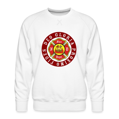 Feuerwehrlogo American style - Männer Premium Pullover