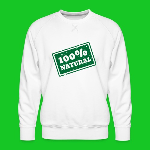 100% natural PNG - Mannen premium sweater