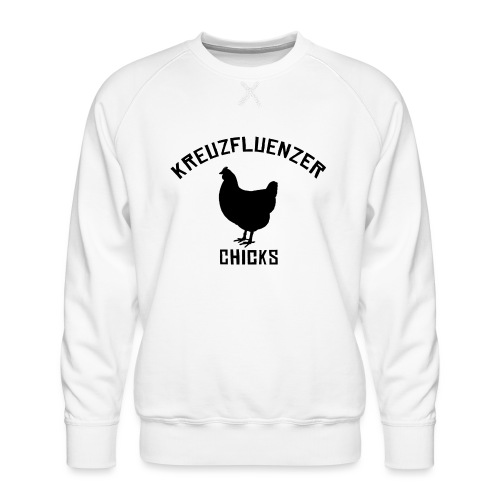 Kreuzfluenzer Chicks BLACK - Männer Premium Pullover