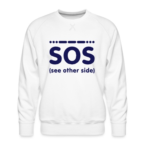 SOS - Mannen premium sweater