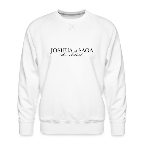 Joshua af Saga - The Artist - Black - Premiumtröja herr