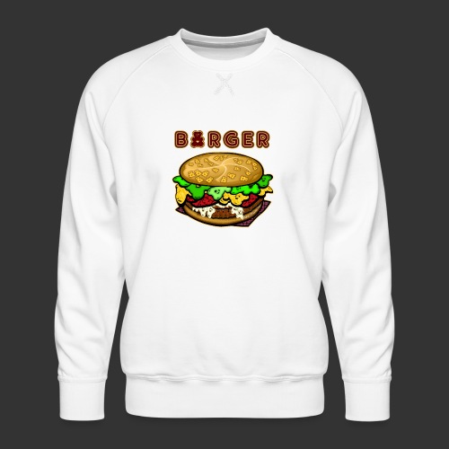 Burger Bear - Männer Premium Pullover