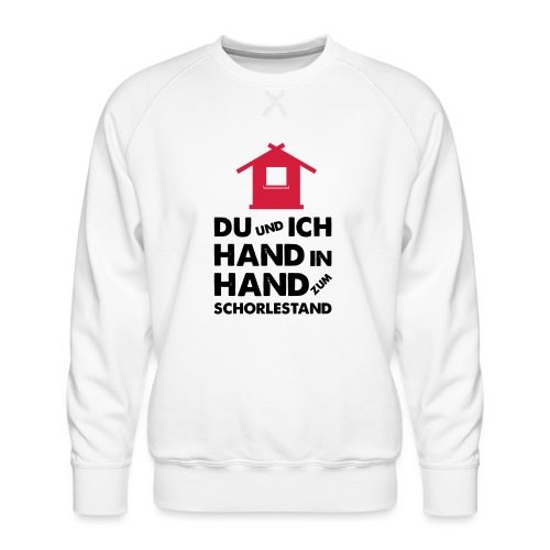 Hand in Hand zum Schorlestand / Gruppenshirt - Männer Premium Pullover