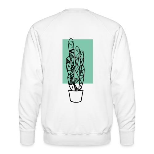 Kleiner Designer Kaktus - Männer Premium Pullover