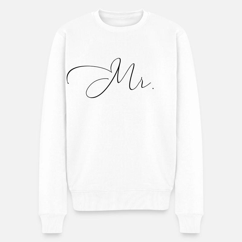 M. - Pull Premium bio Homme - blanc