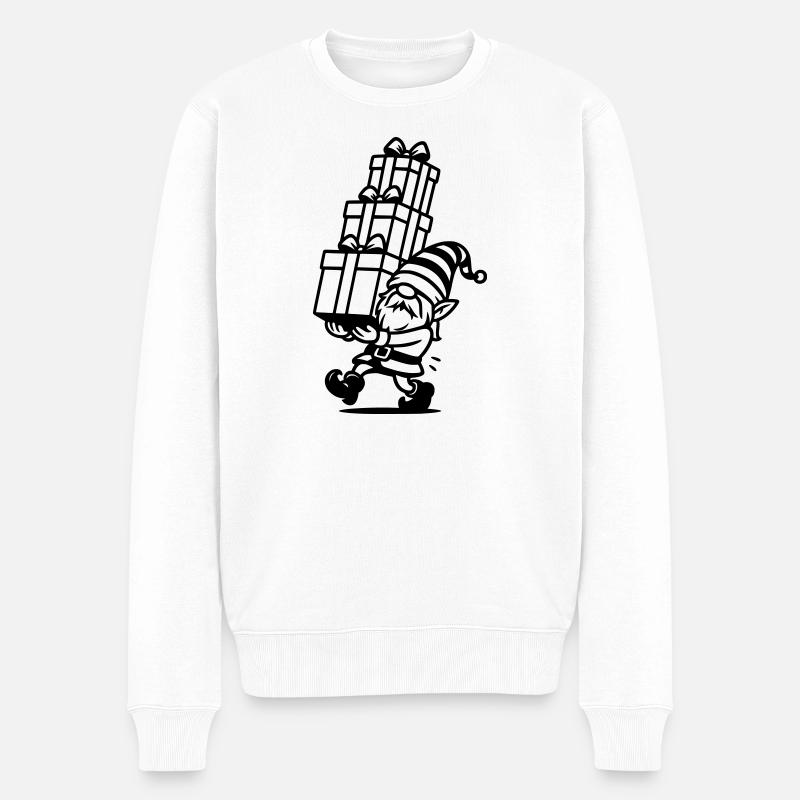 Dons de Gnomes - Pull Premium bio Homme - blanc