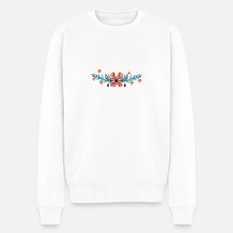 blume - Pull Premium bio Homme - blanc