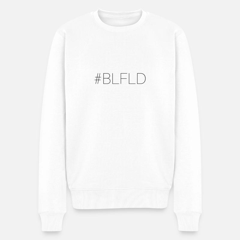 BLFLD Bielefeld - Pull Premium bio Homme - blanc