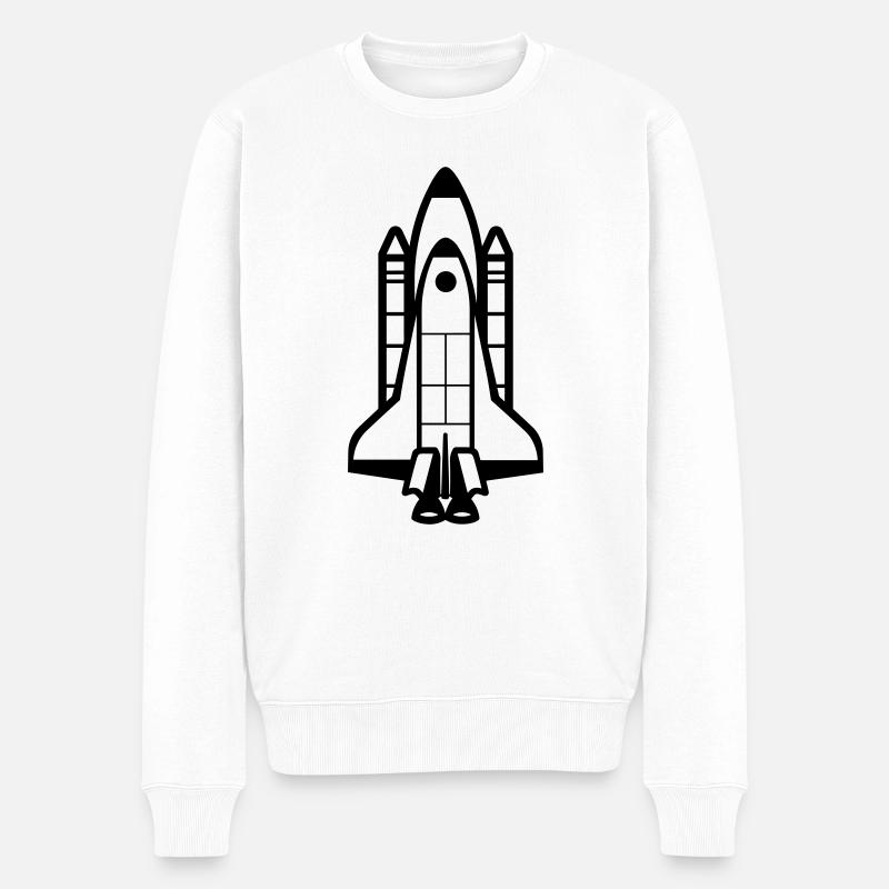 Fusée - Pull Premium bio Homme - blanc